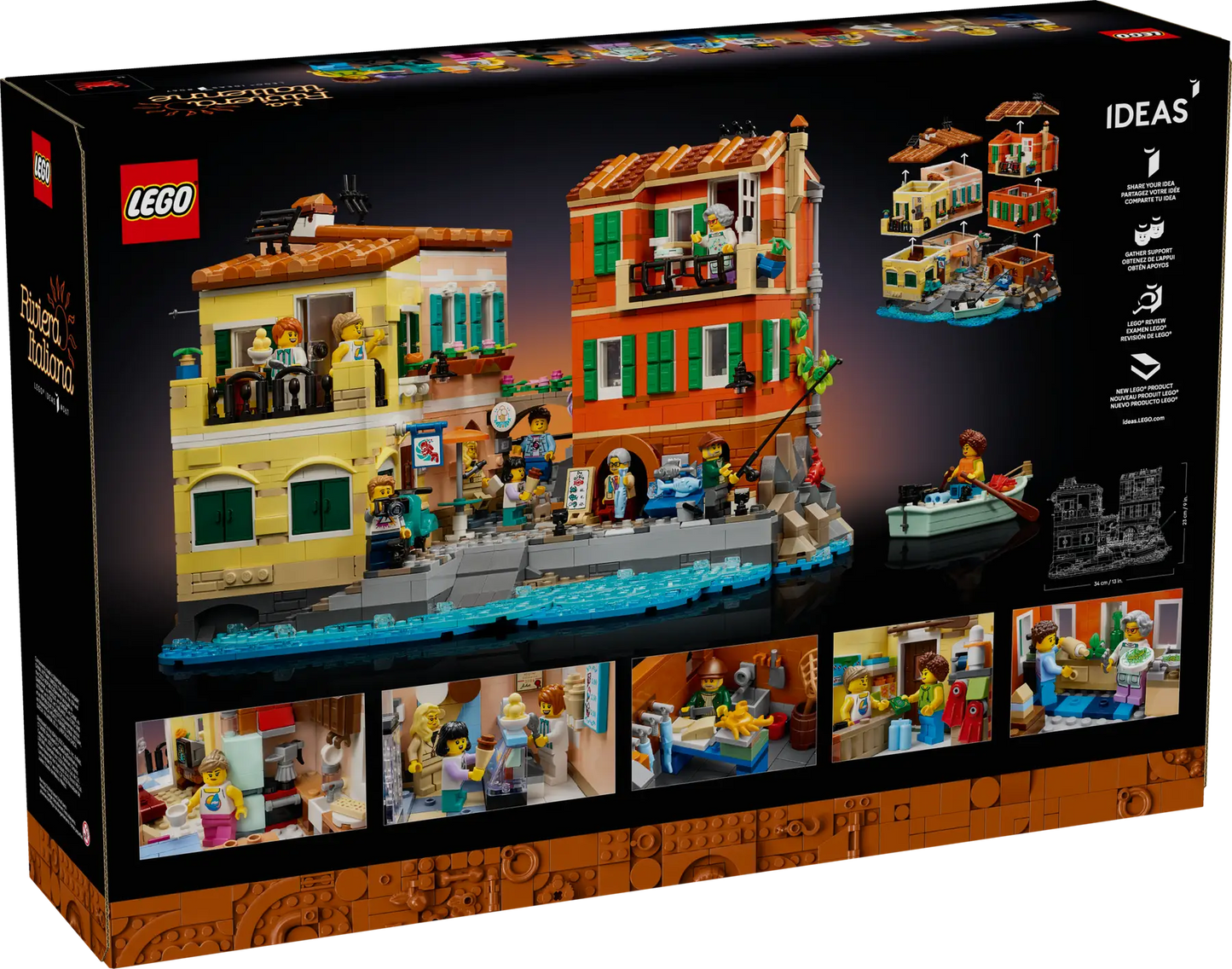 DISPONIBILE DA NOVEMBRE 2025 - 21359 ESCLUSIVA LEGO IDEAS - Riviera italiana