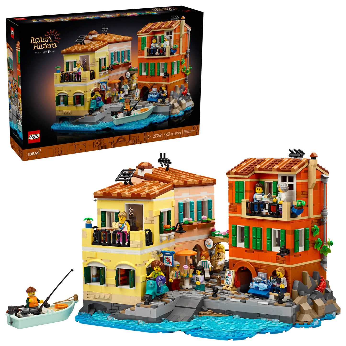 DISPONIBILE DA NOVEMBRE 2025 - 21359 ESCLUSIVA LEGO IDEAS - Riviera italiana
