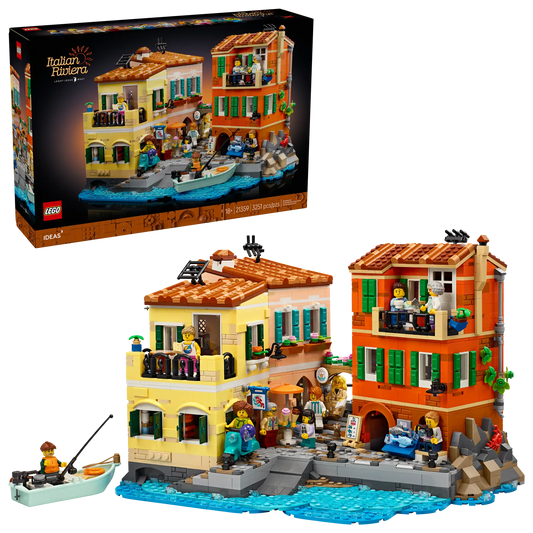 DISPONIBILE DA GENNAIO 2026 - 21359 ESCLUSIVA LEGO IDEAS - Riviera italiana
