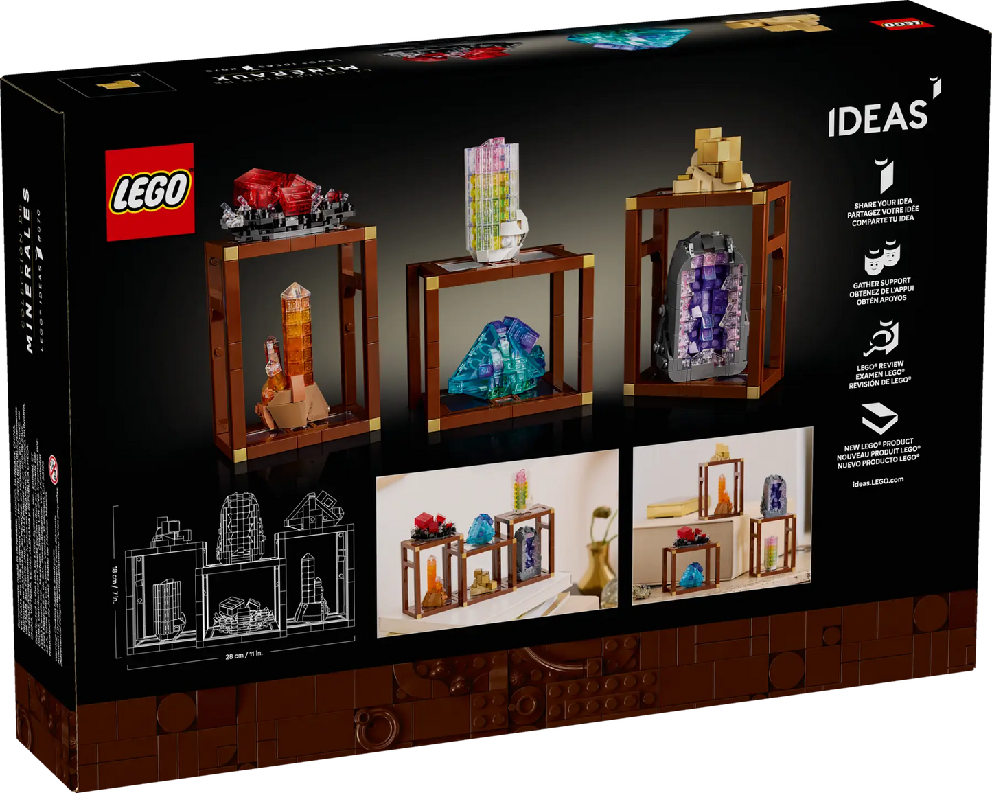 21362 LEGO IDEAS - Collezione di minerali