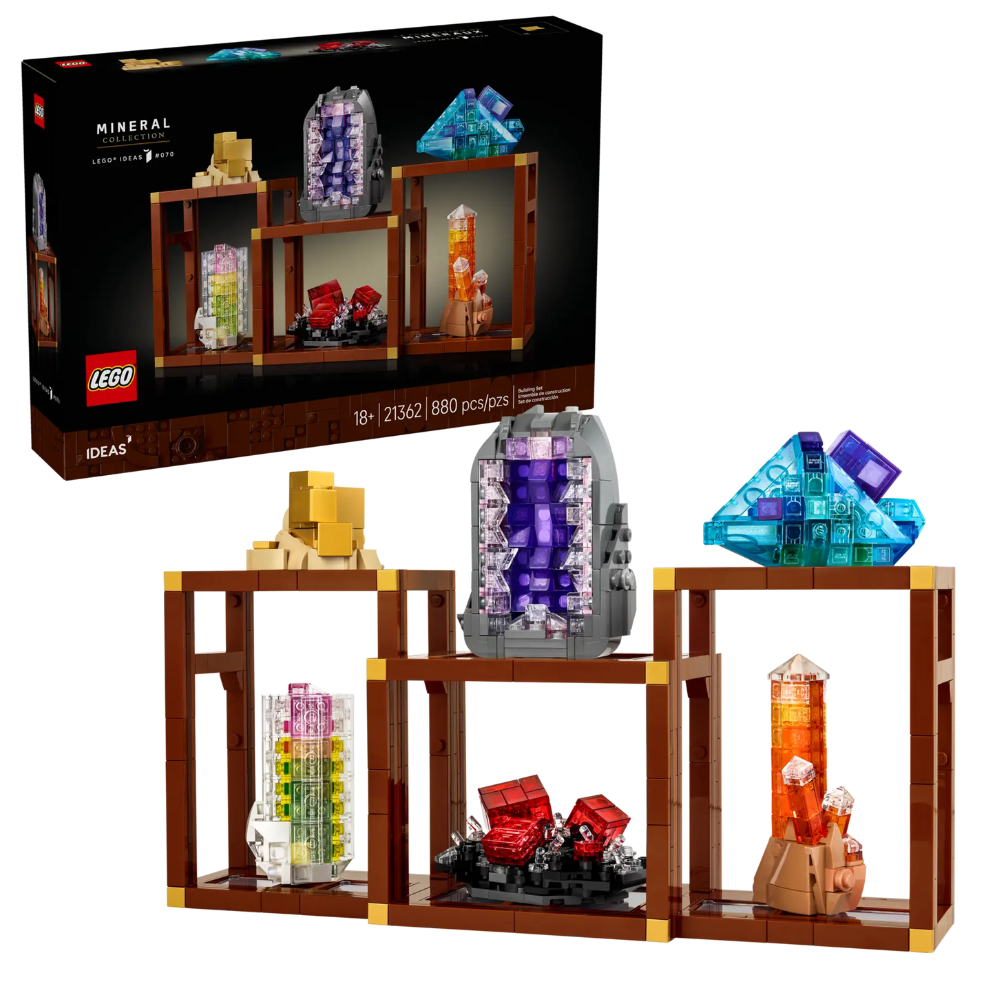 21362 LEGO IDEAS - Collezione di minerali