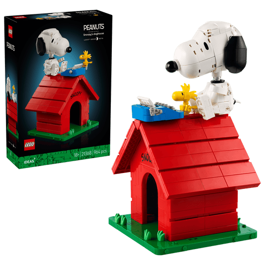 DISPONIBILE DA GIUGNO 2026 - 21368 LEGO IDEAS - Peanuts: la cuccia di Snoopy