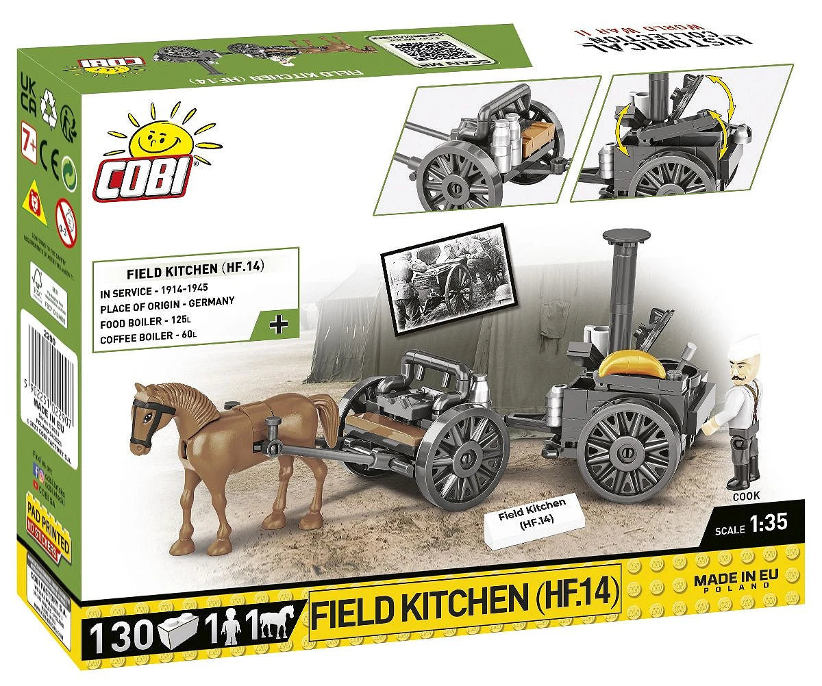 2290 COBI Historical Collection - World War II - Field Kitchen Hf.14