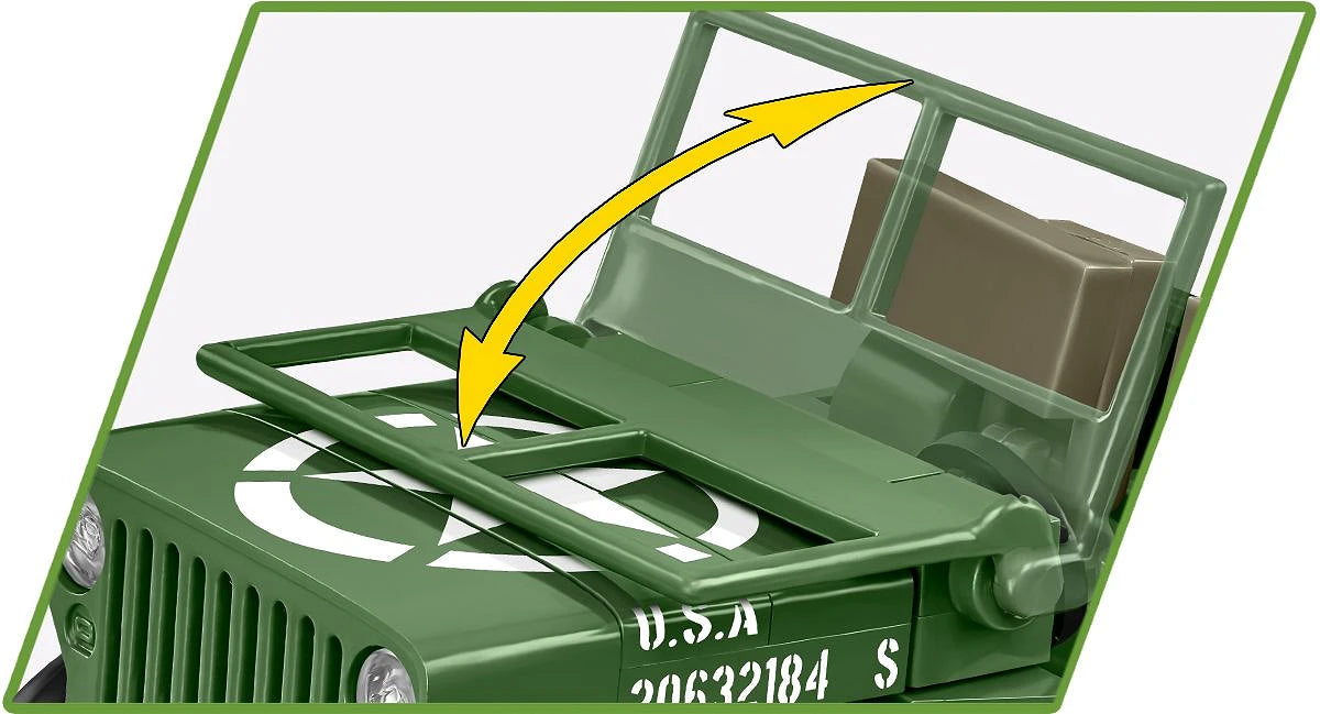 2296 COBI Historical Collection - World War II - Willys MB