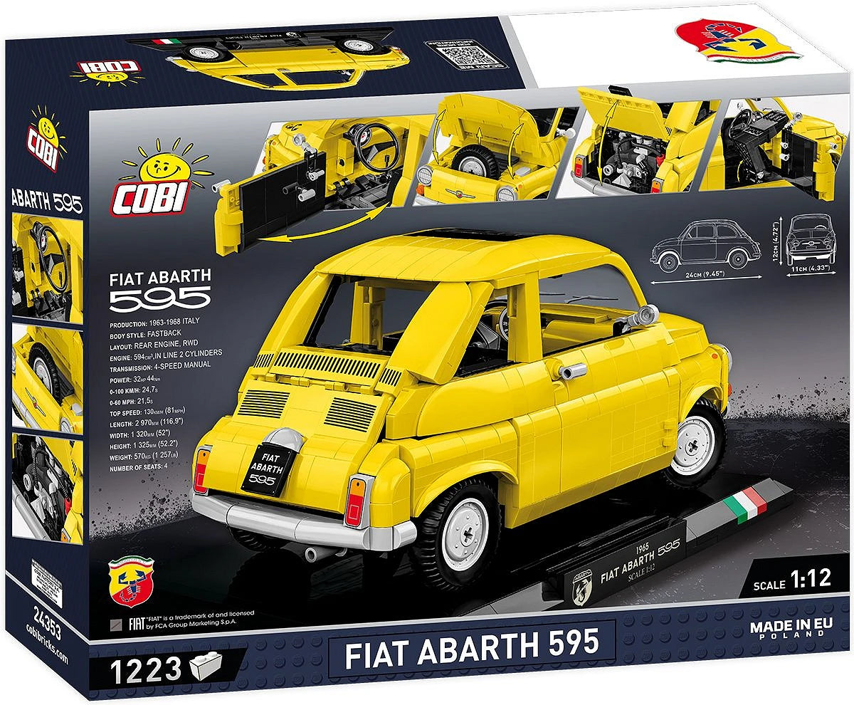 24353 COBI Licence - Fiat Abarth 595 - Edizione Executive