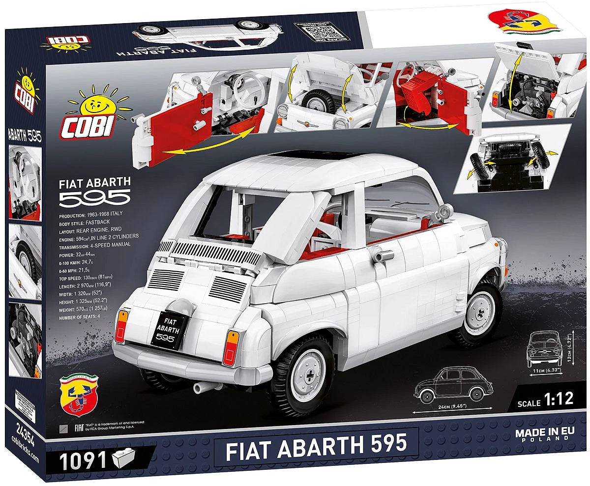 24354 COBI Licence - Fiat Abarth 595