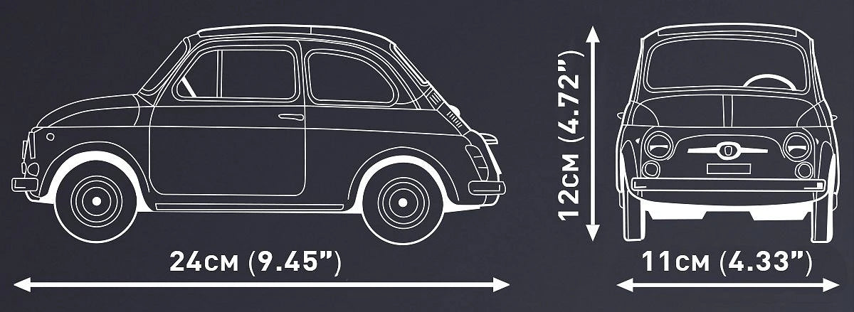 24354 COBI Licence - Fiat Abarth 595