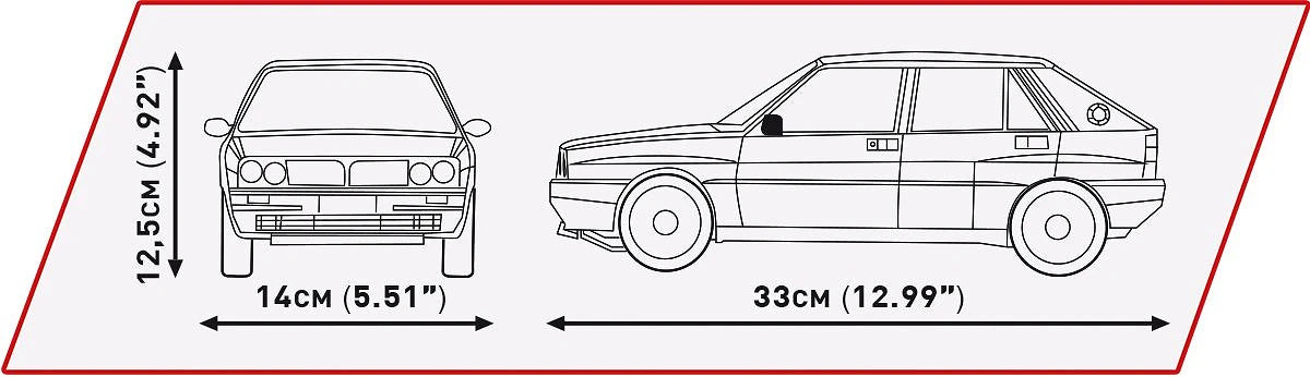 24356 COBI Licence - Lancia Delta HF Integrale EVO - Edizione Executive