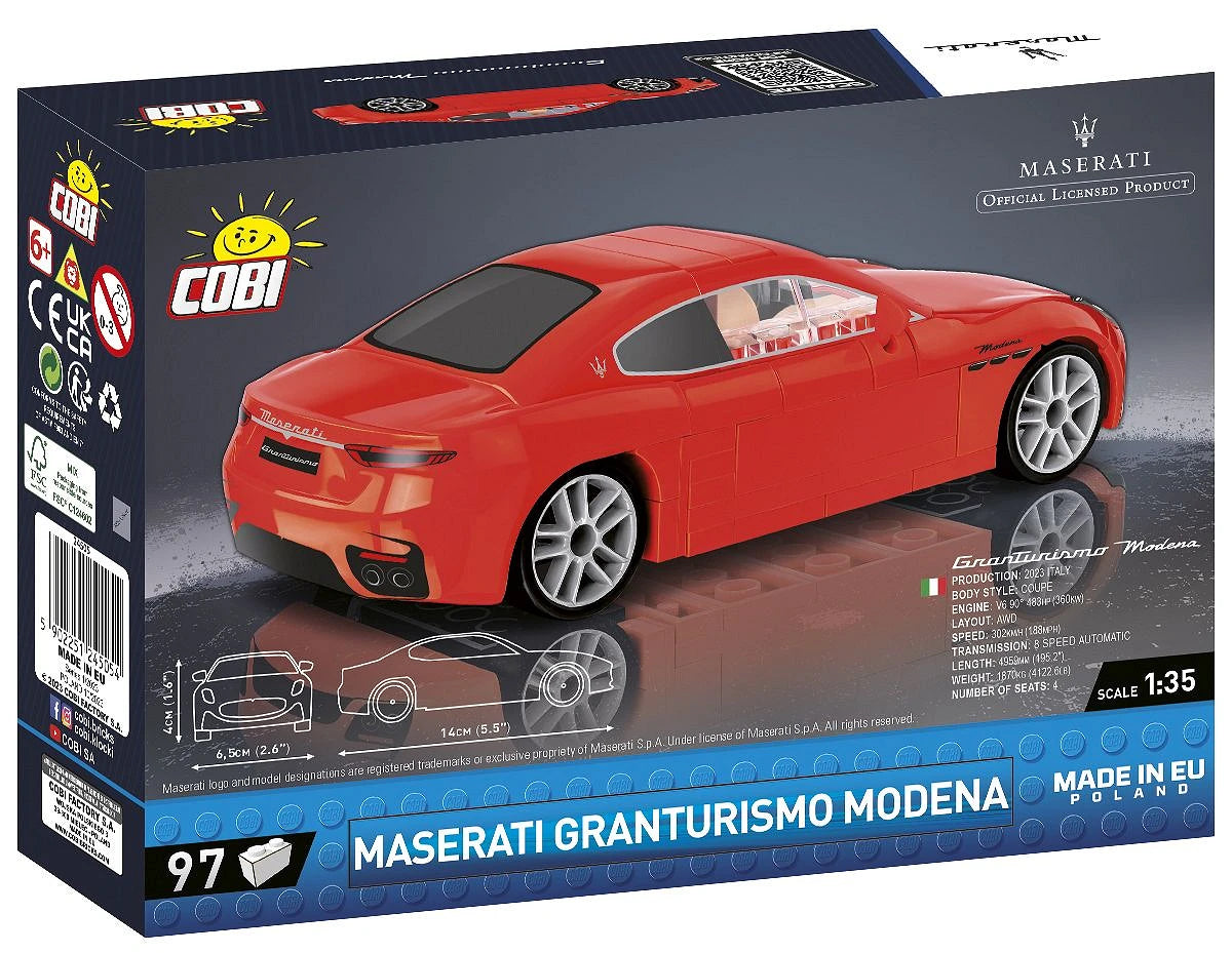 24505 COBI Licence - Maserati Granturismo Modena