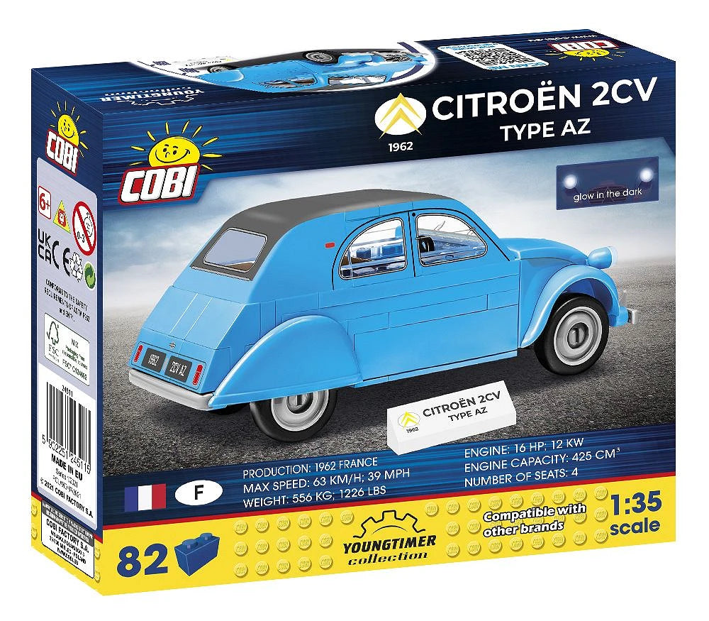 24511 COBI Youngtimer Collection - Citroen 2CV Type AZ 1962