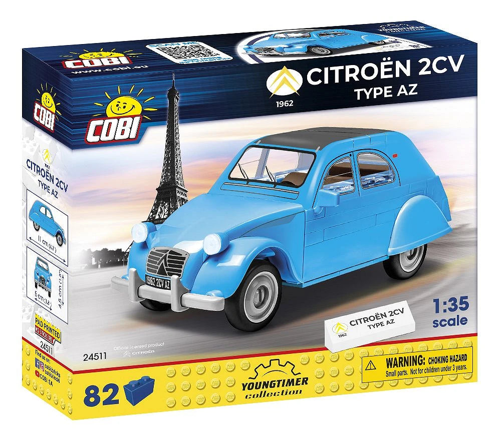 24511 COBI Youngtimer Collection - Citroen 2CV Type AZ 1962