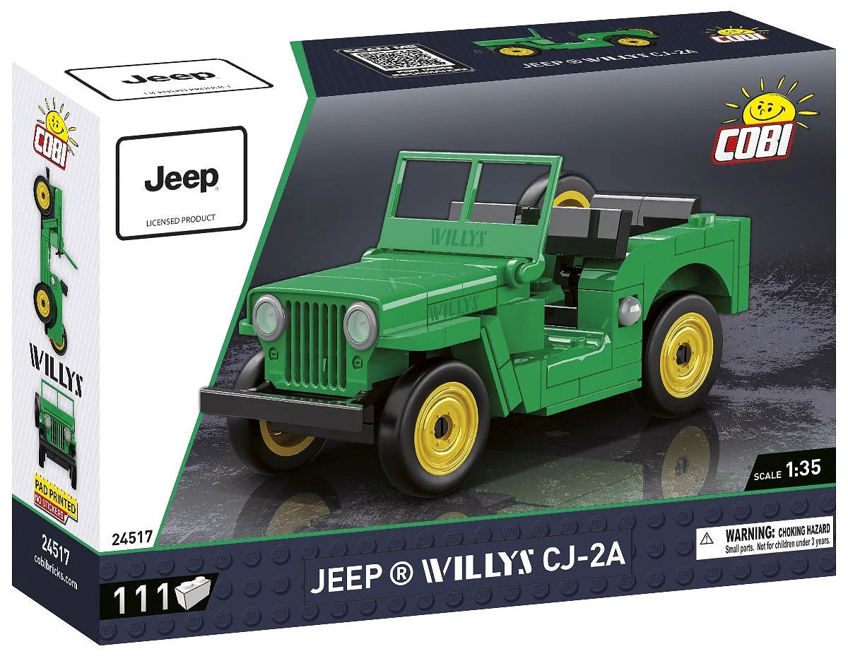 24517 COBI Youngtimer Collection - Jeep Willys CJ-2A