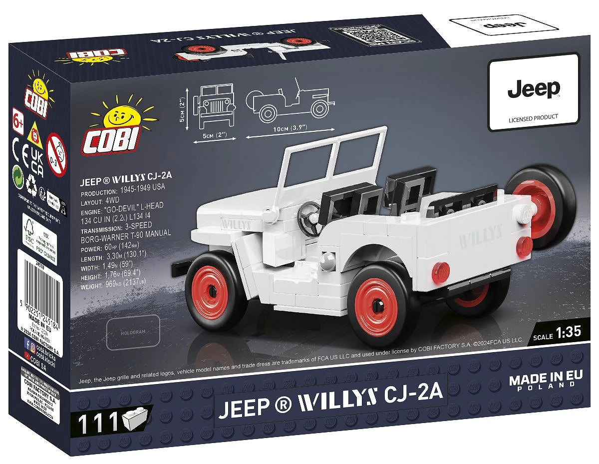 24518 COBI Youngtimer Collection - Jeep Willys CJ-2A