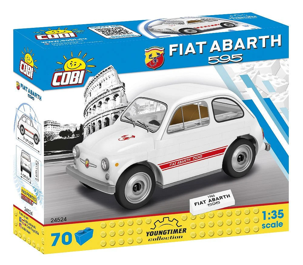 24524 COBI Youngtimer Collection - 1965 Fiat Abarth 595