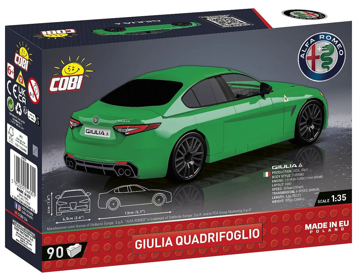 24605 COBI Licence - Giulia Quadrifoglio