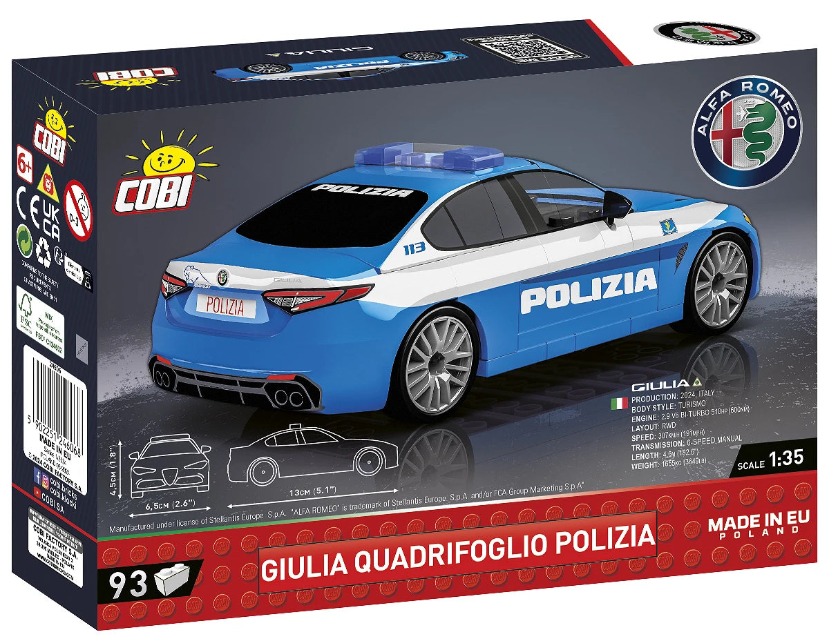 24606 COBI Licence - Giulia Quadrifoglio Polizia