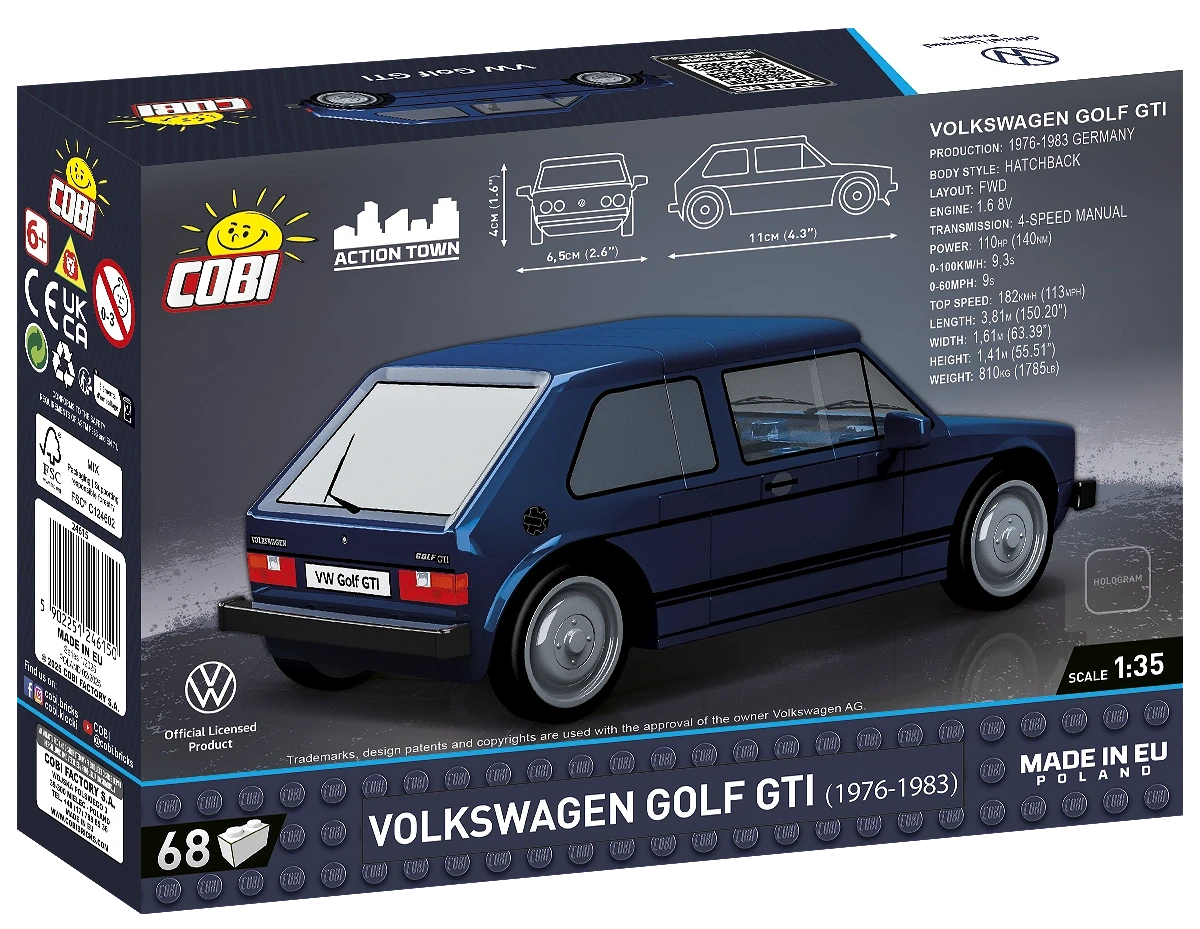 24615 COBI Youngtimer Collection - Volkswagen Golf GTI (1976-1983)