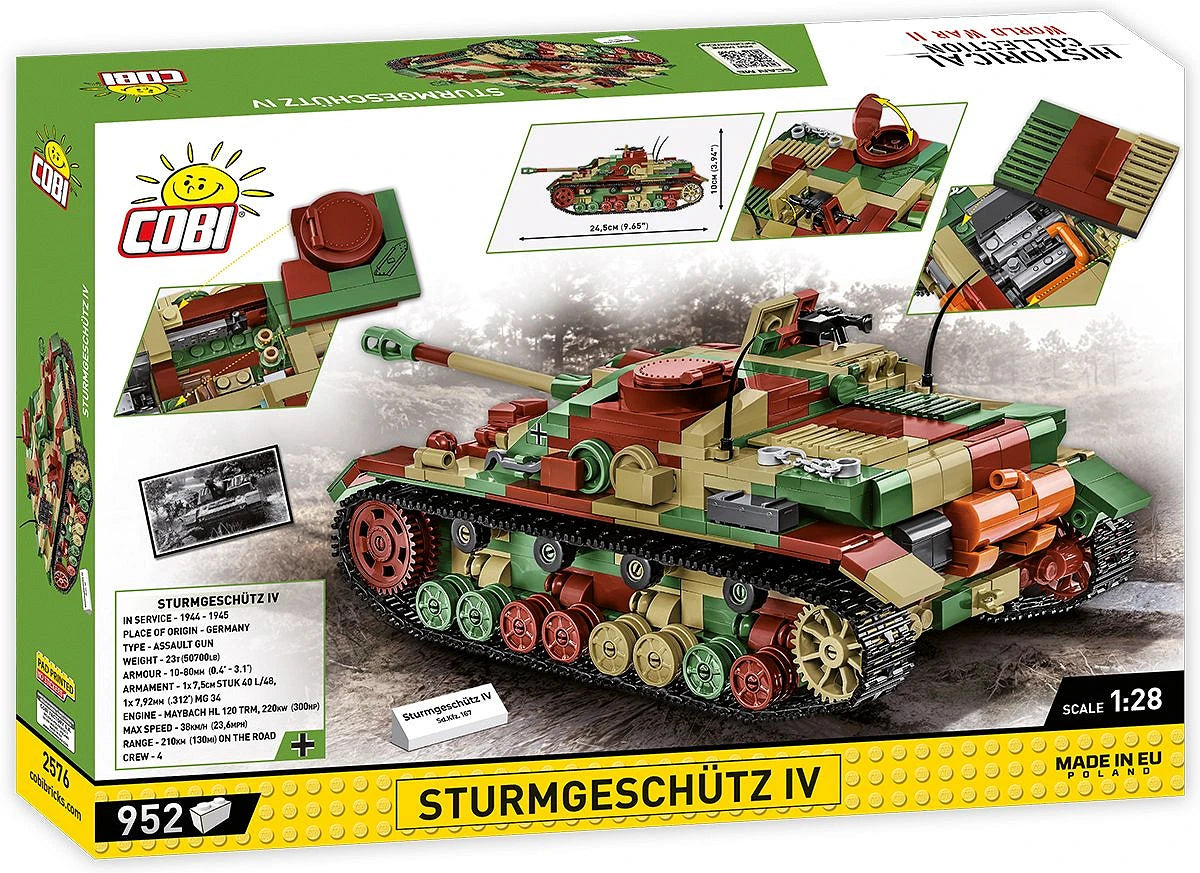 2576 COBI Historical Collection - World War II - Sturmgeschütz IV