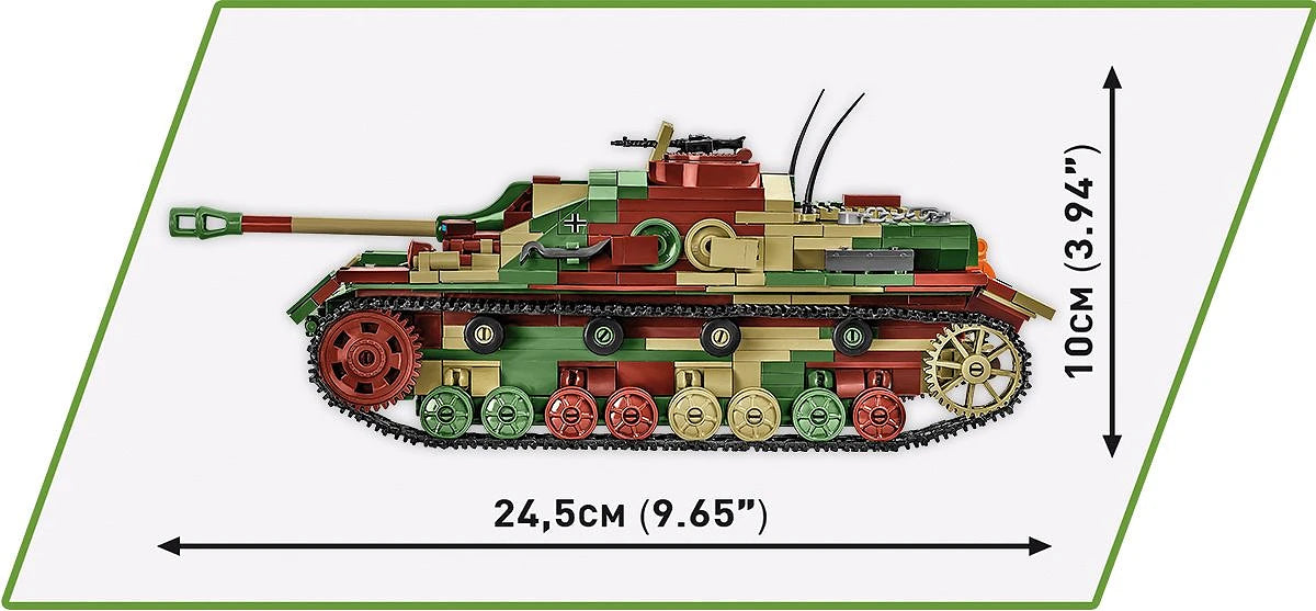 2576 COBI Historical Collection - World War II - Sturmgeschütz IV