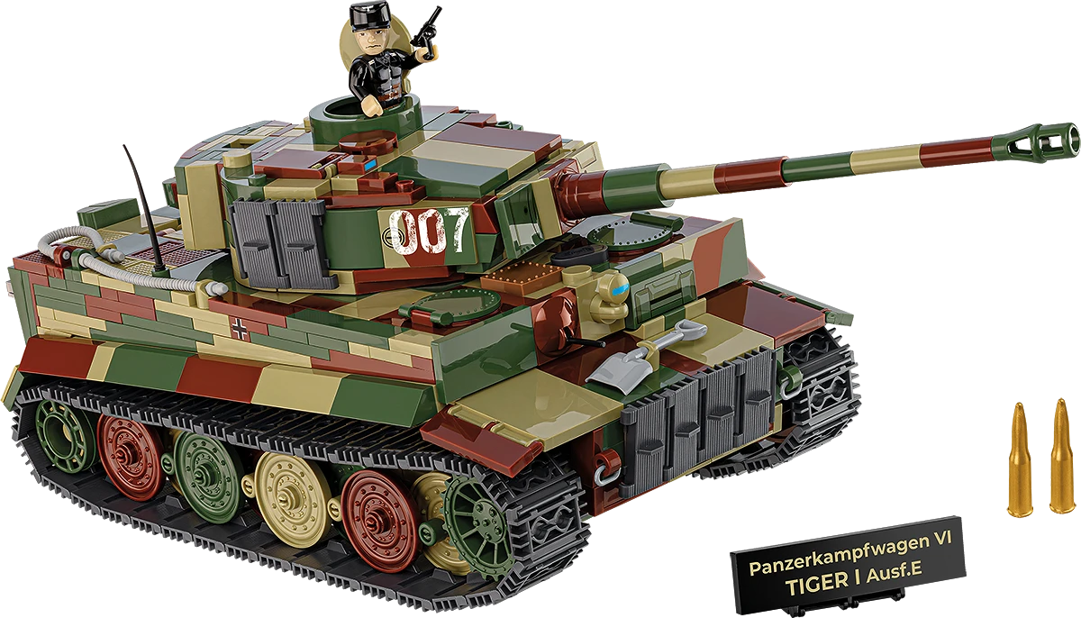 2587 COBI Historical Collection - World War II - Panzerkampfwagen VI Tiger I Ausf. E - Edizione esecutiva