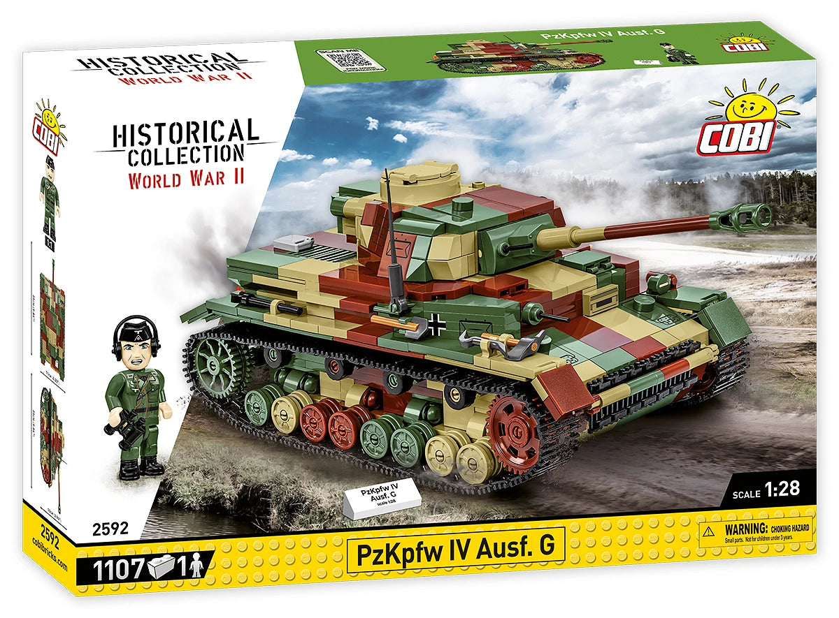 2592 COBI Historical Collection - World War II - PzKpfw IV Ausf. G