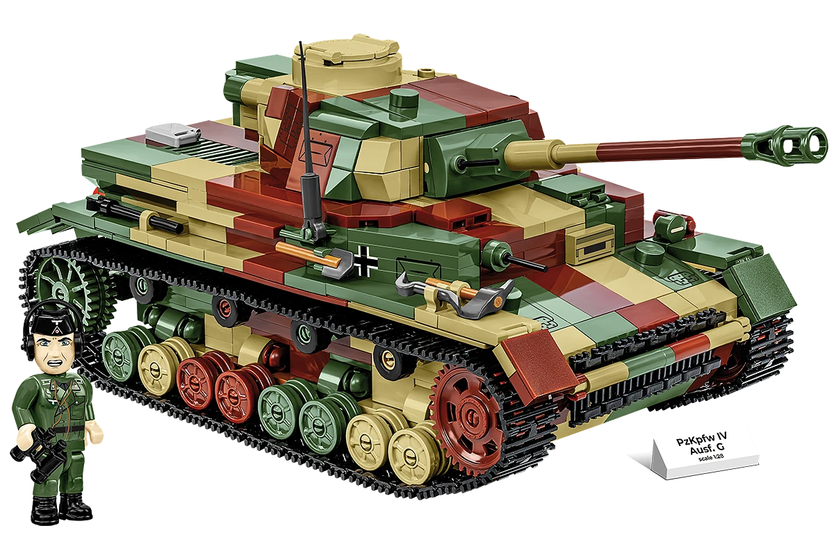 2592 COBI Historical Collection - World War II - PzKpfw IV Ausf. G