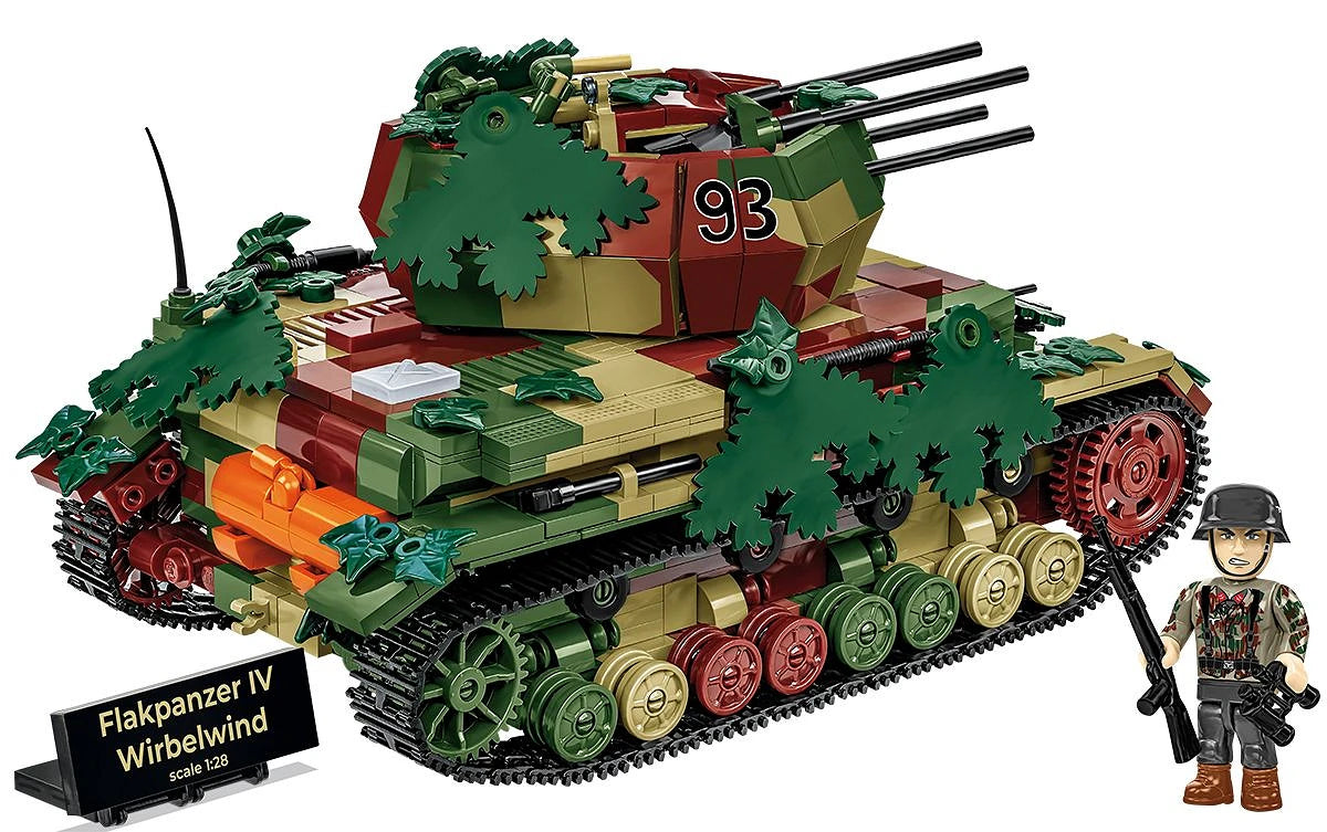 2593 COBI Historical Collection - World War II - Flakpanzer IV Wirbelwind - Executive Edition