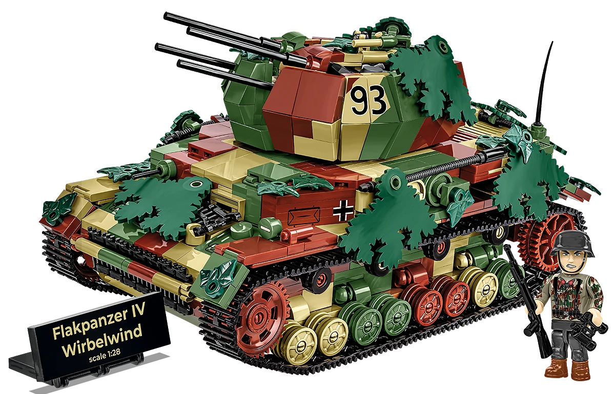 2593 COBI Historical Collection - World War II - Flakpanzer IV Wirbelwind - Executive Edition