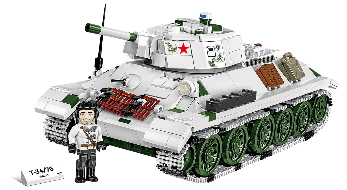 2595 COBI Historical Collection - World War II - T-34/76 mod. 1941/42