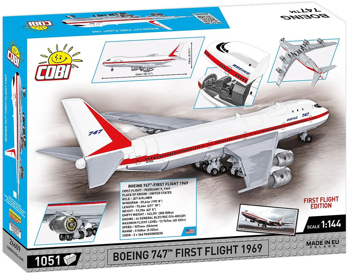 26609 COBI Licence - Boeing 747 First Flight 1969