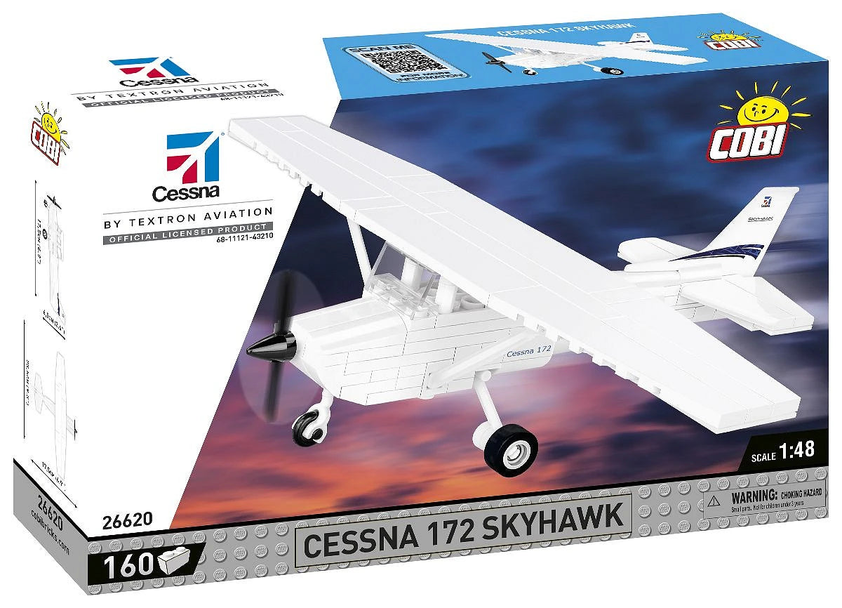 26620 COBI Licence - Cessna 172 Skyhawk-White