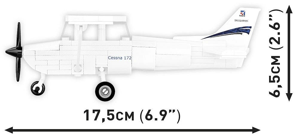 26620 COBI Licence - Cessna 172 Skyhawk-White