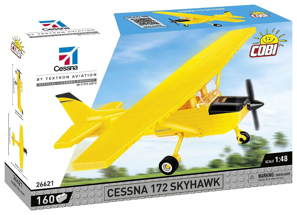 26621 COBI Licence - Cessna 172 Skyhawk-Yellow