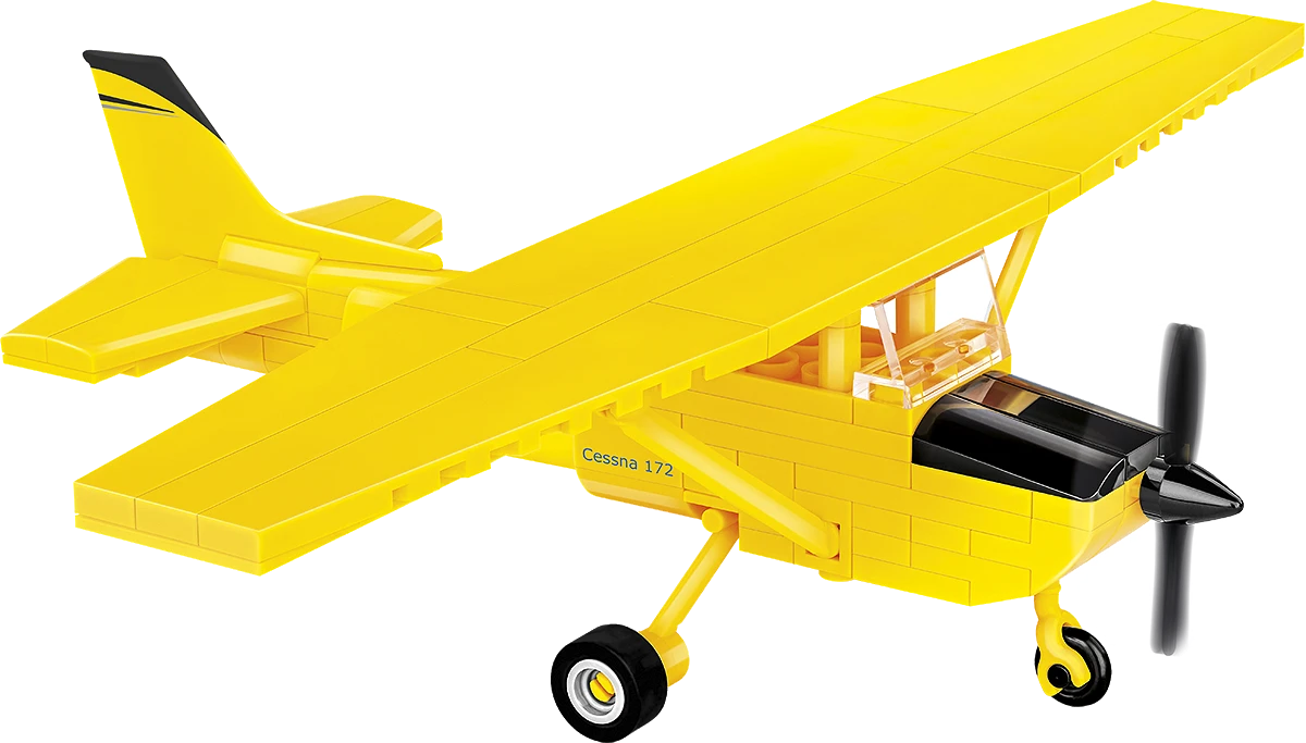 26621 COBI Licence - Cessna 172 Skyhawk-Yellow