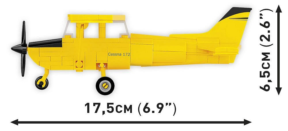 26621 COBI Licence - Cessna 172 Skyhawk-Yellow