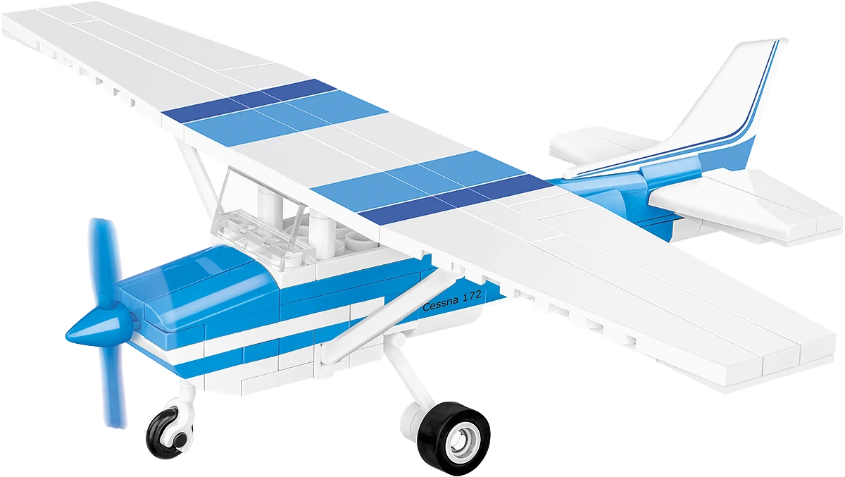 26622 COBI Licence - Cessna 172 Skyhawk-White-Blue