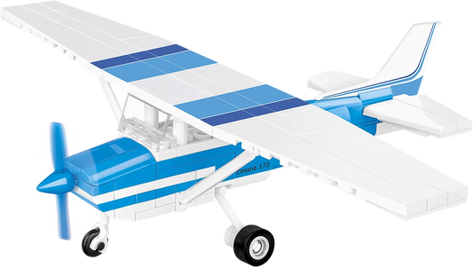 26622 COBI Licence - Cessna 172 Skyhawk-White-Blue