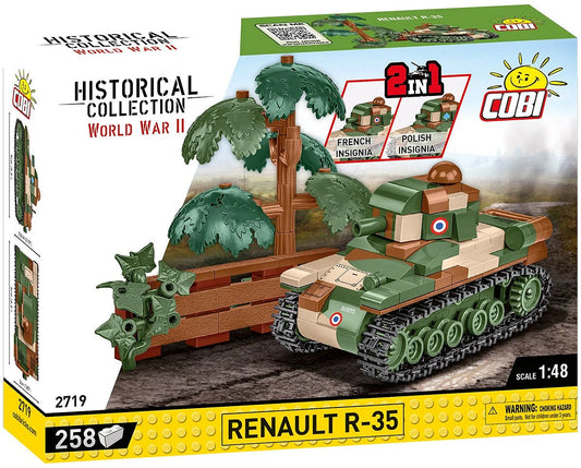 2719 COBI Historical Collection - World War II - Renault R-35