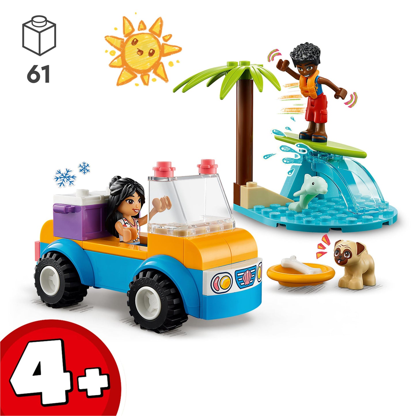 41725 LEGO Friends - Divertimento sul beach buggy