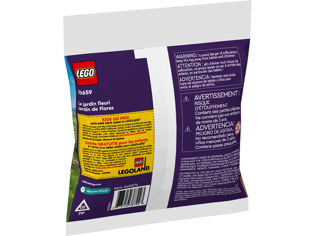 30659 LEGO Polybag Friends Giardino Fiorito