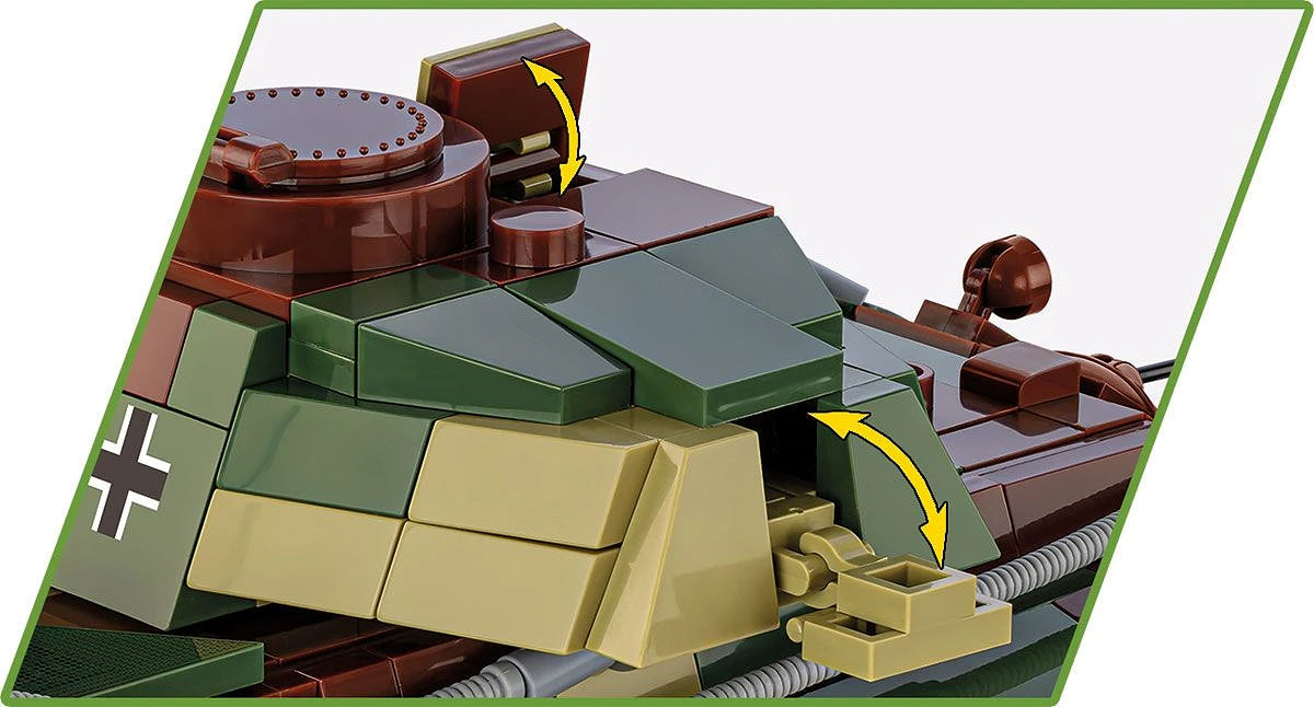 3113 COBI Historical Collection - World War II - Panzer VI Ausf. B Königstiger
