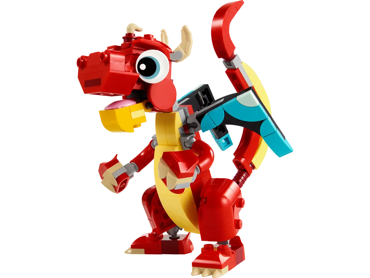 31145 LEGO Creator - Drago rosso