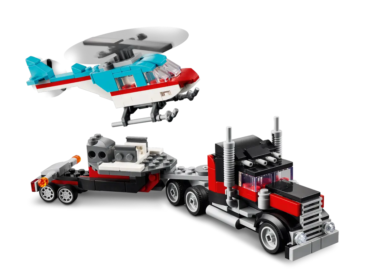 31146 LEGO Creator - Autocarro con elicottero