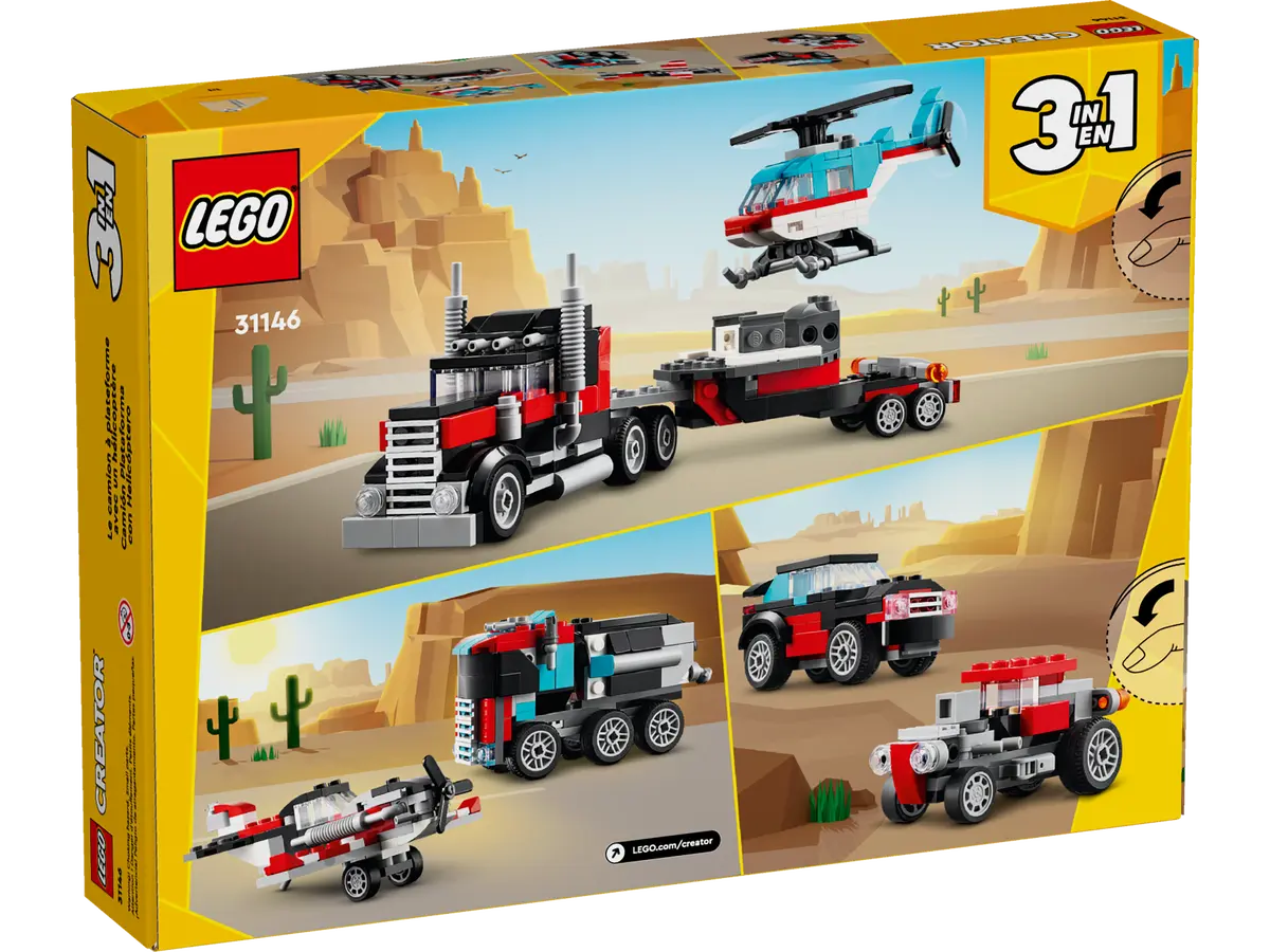 31146 LEGO Creator - Autocarro con elicottero