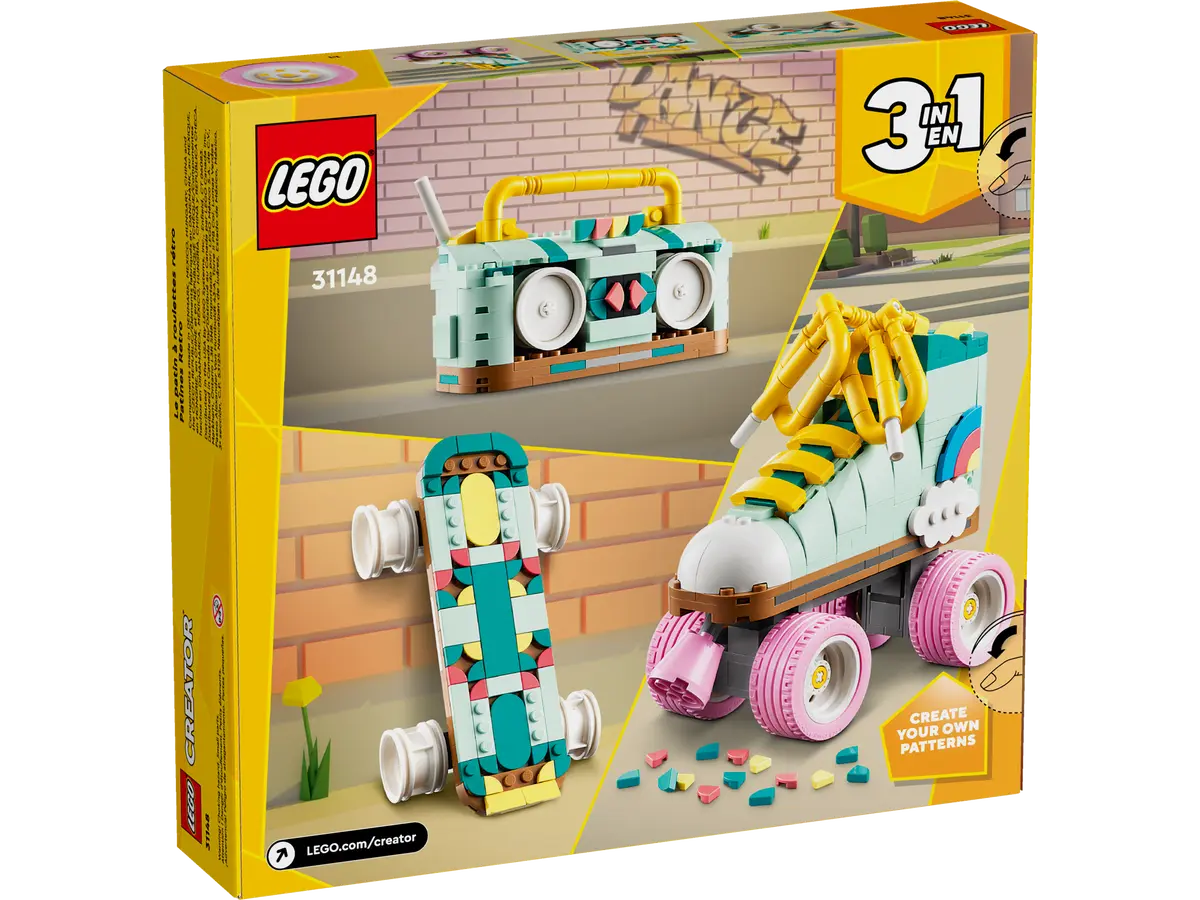 31148 LEGO Creator - Pattino a rotelle retrò