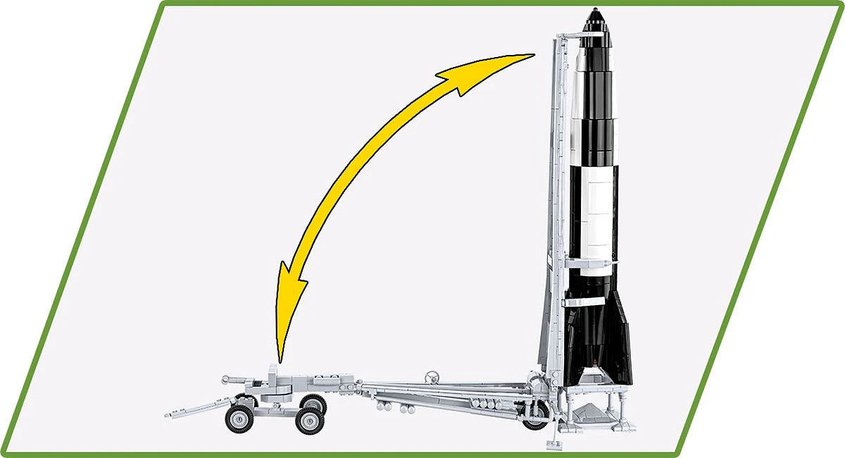 3120 COBI Historical Collection - World War II - V2 Rocket on Meiller Vehicle - Executive Edition