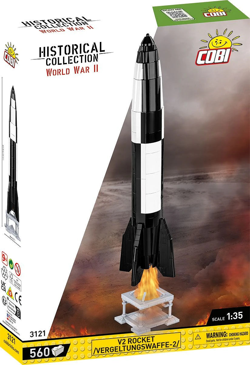 3121 COBI Historical Collection - World War II - Razzo V2 (Vergeltungswaffe-2)