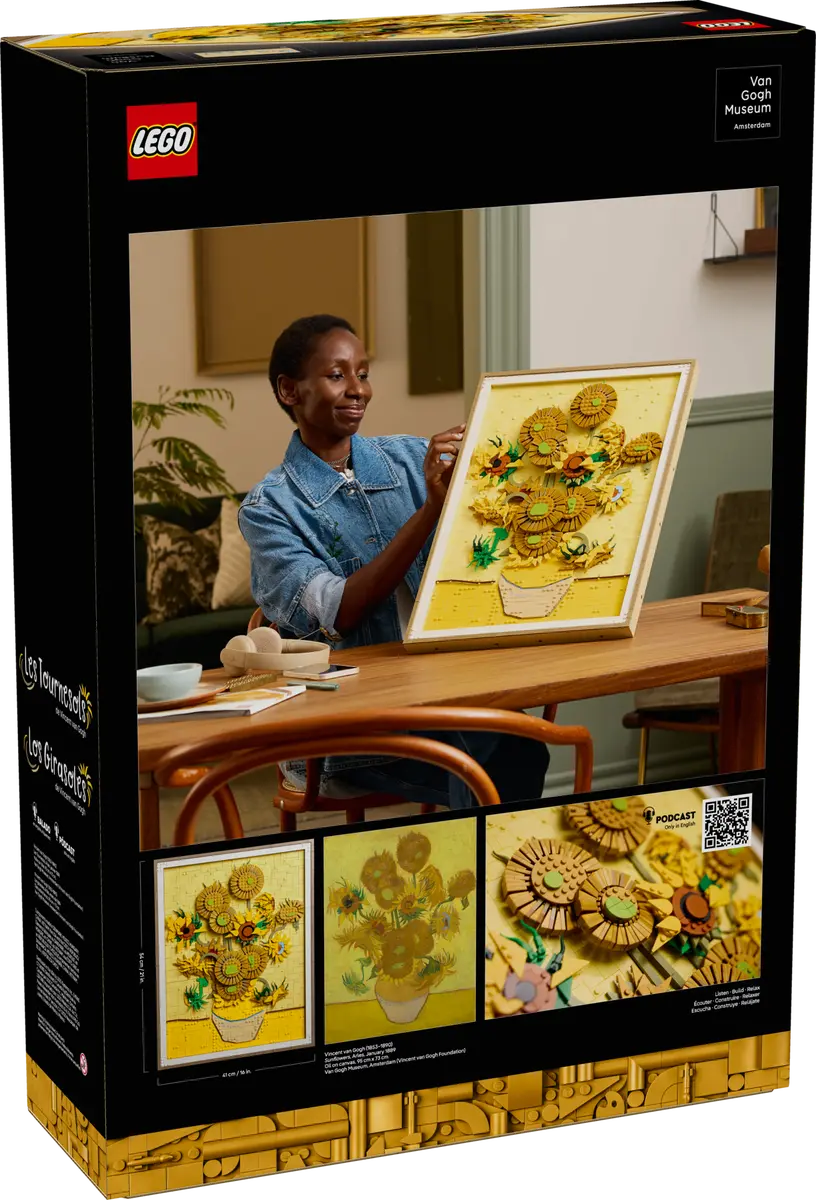 DISPONIBILE DA MAGGIO 2025 - 31215 LEGO Art - Vincent van Gogh – Girasoli