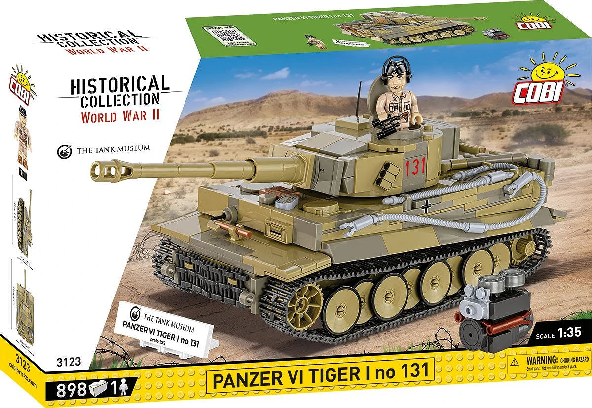 3123 COBI Historical Collection - World War II - Panzer VI Tiger I no 131