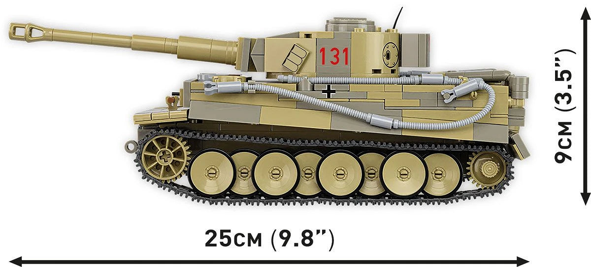 3123 COBI Historical Collection - World War II - Panzer VI Tiger I no 131